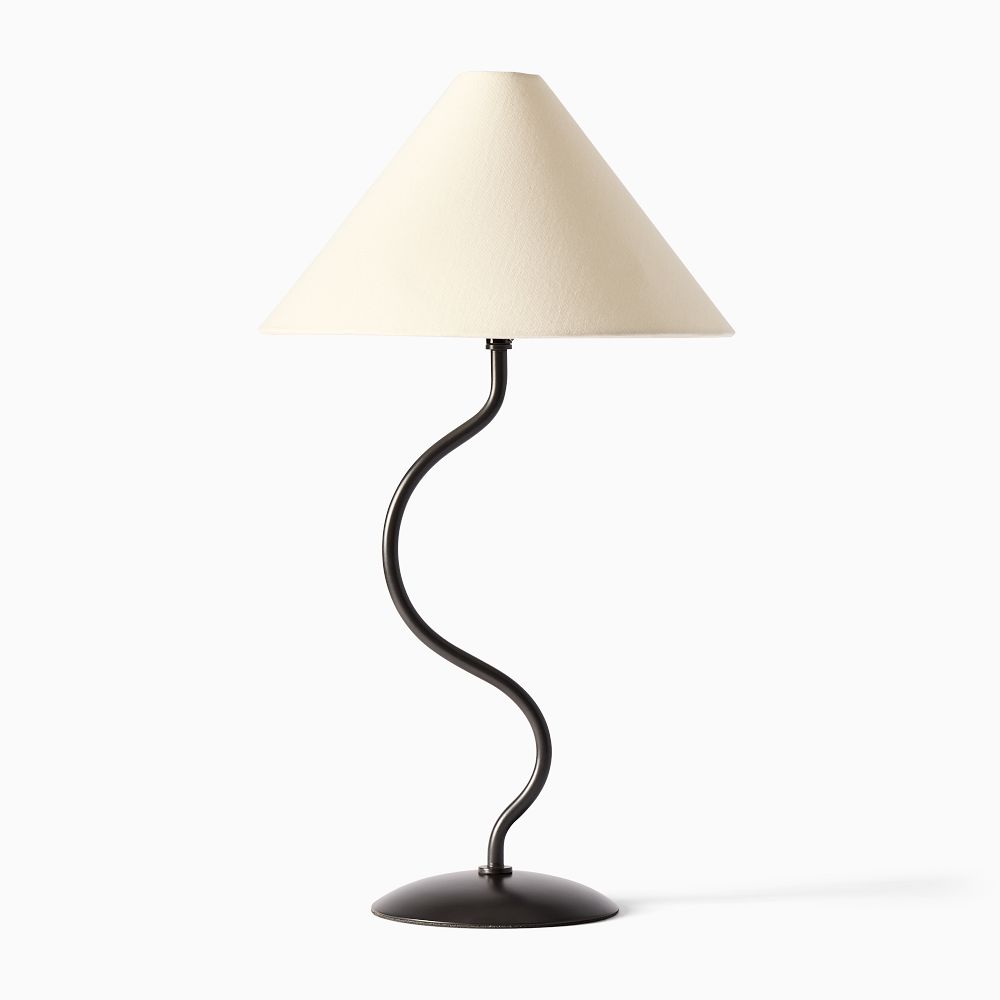 【おしゃれ】WEST ELM Zigzag Table ランプ Zigzag Table Lamp (24